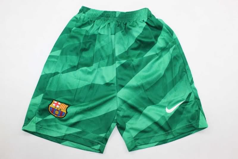 Kids Barcelona Soccer Jersey Goalkeeper Green Replica 24/25