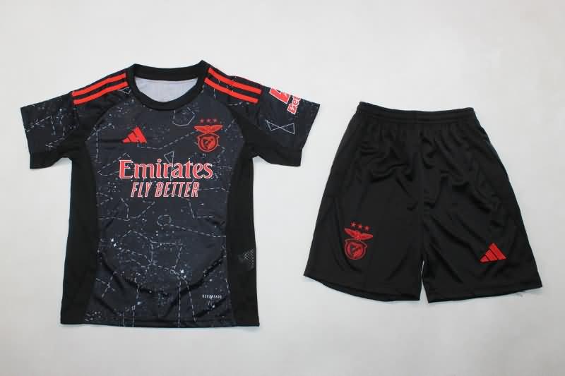 Kids Benfica Soccer Jersey Away Replica 24/25