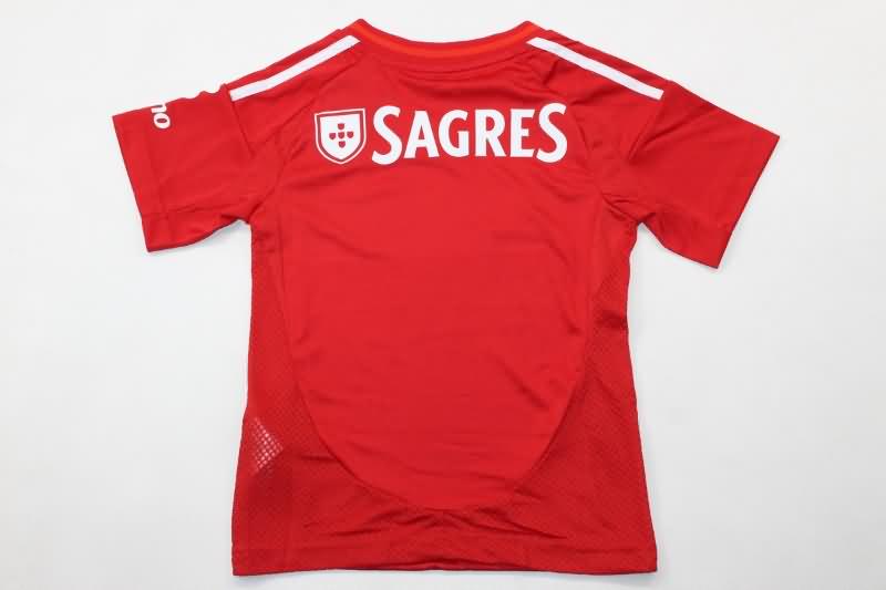 Kids Benfica Soccer Jersey Home Replica 24/25