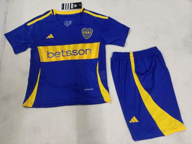 Kids Boca Juniors Soccer Jersey Home Replica 24/25