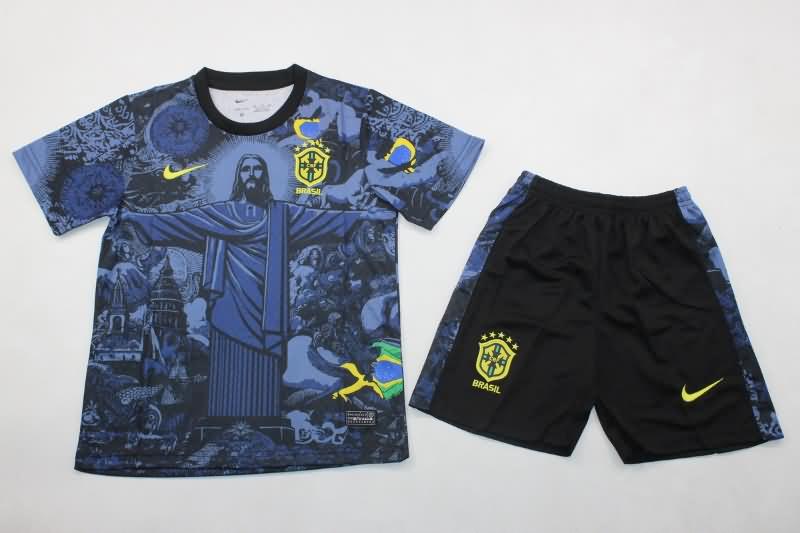 Kids Brazil Soccer Jersey 02 Copa America Special Replica 2024