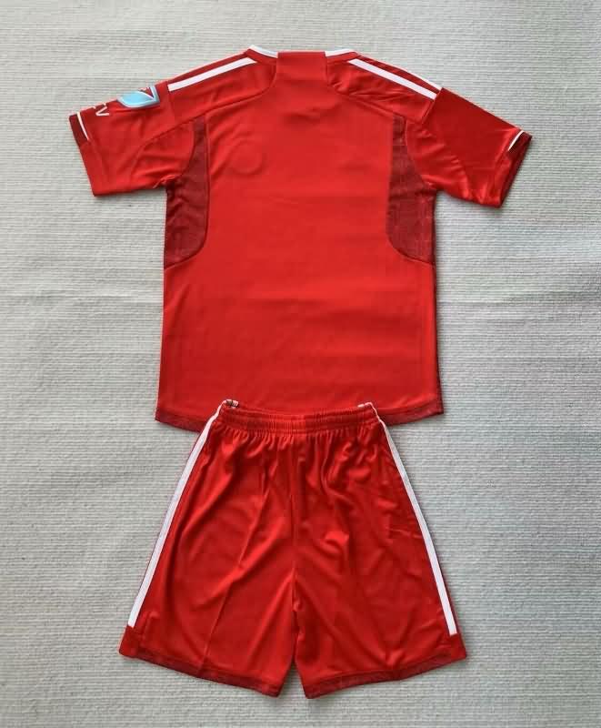 Kids Chicago Fire Soccer Jersey Home Replica 2024