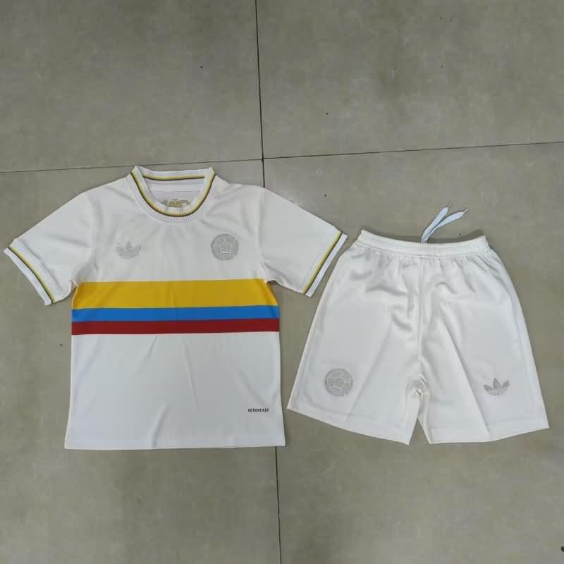 Kids Colombia Soccer Jersey Replica 100th