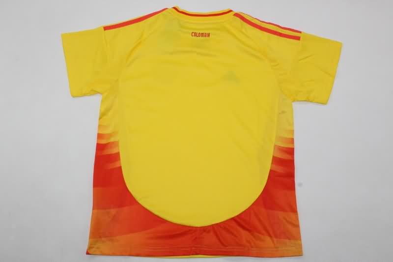 Kids Colombia Soccer Jersey Copa America Home Replica 2024