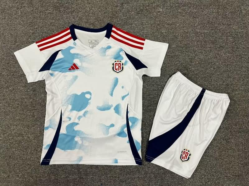 Kids Costa Rica Soccer Jersey Copa America Away Replica 2024