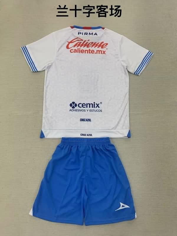 Kids Cruz Azul Soccer Jersey Away Replica 24/25