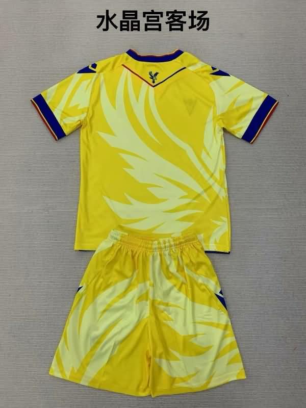 Kids Crystal Palace Soccer Jersey Away Replica 24/25