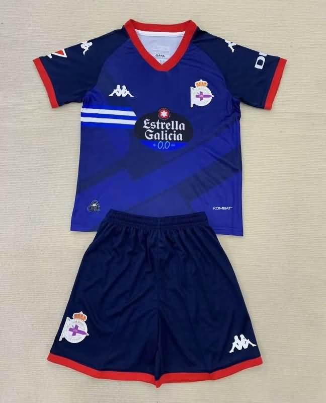 Kids Deportivo La Coruna Soccer Jersey Third Replica 24/25