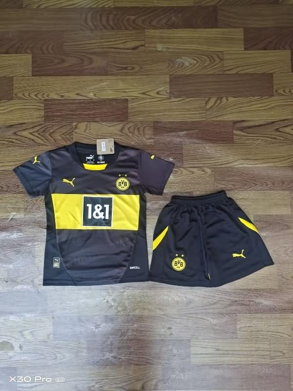 Kids Dortmund Soccer Jersey Away Replica 24/25