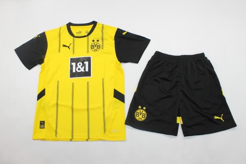 Kids Dortmund Soccer Jersey Home Replica 24/25