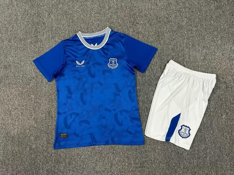 Kids Everton Soccer Jersey Home Replica 24/25