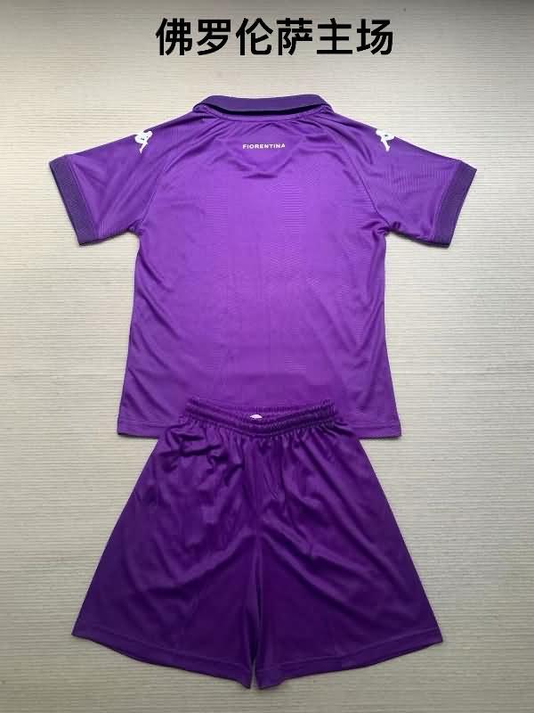 Kids Fiorentina Soccer Jersey Home Replica 24/25