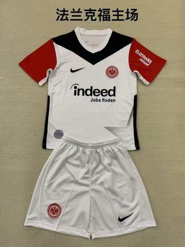 Kids Frankfurt Soccer Jersey Home Replica 24/25