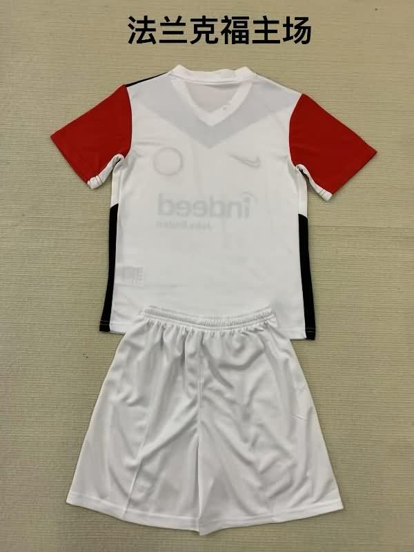 Kids Frankfurt Soccer Jersey Home Replica 24/25