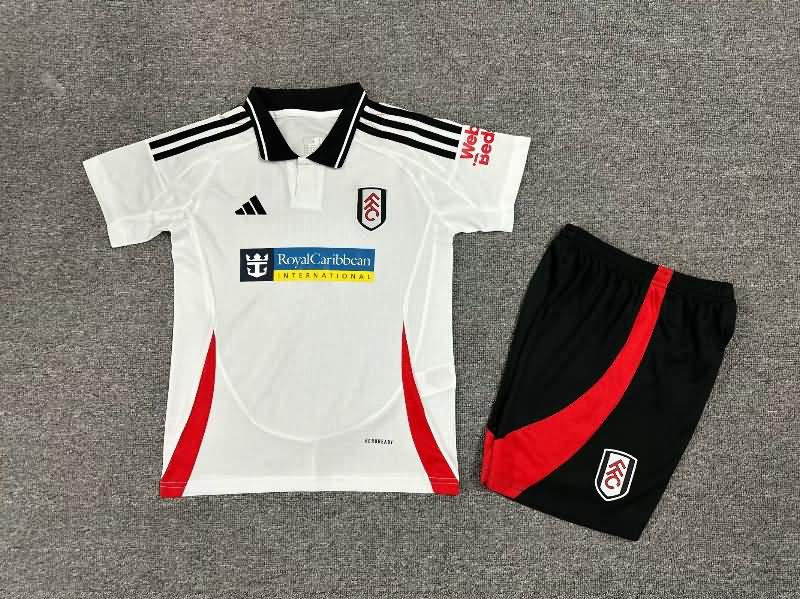 Kids Fulham Soccer Jersey Home Replica 24/25