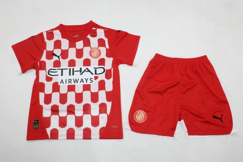 Kids Girona Soccer Jersey Home Replica 24/25