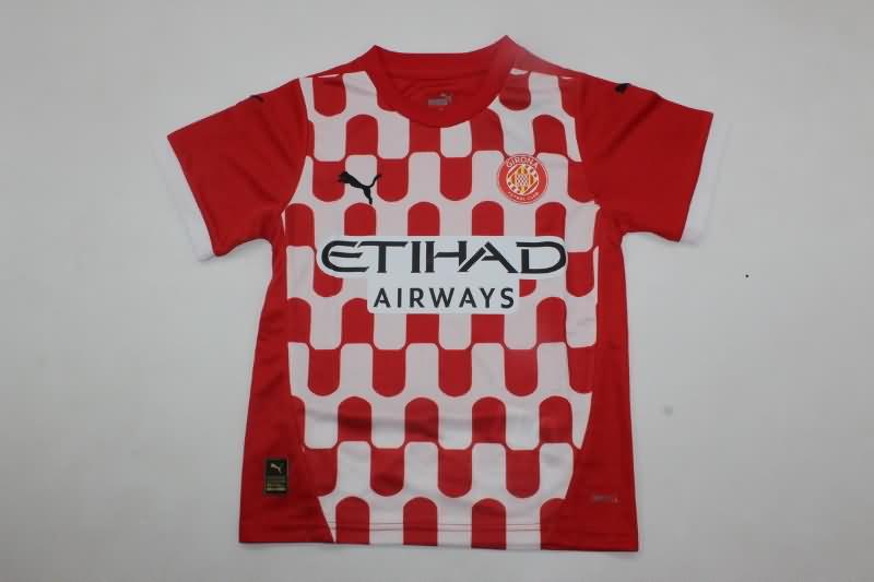 Kids Girona Soccer Jersey Home Replica 24/25