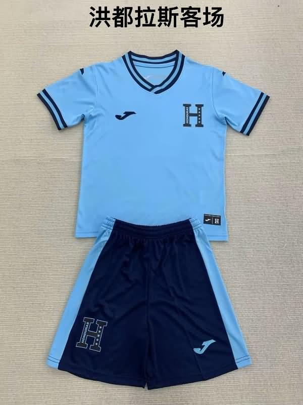 Kids Honduras Soccer Jersey Away Replica 2024