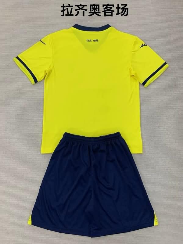 Kids Lazio Soccer Jersey Away Replica 24/25