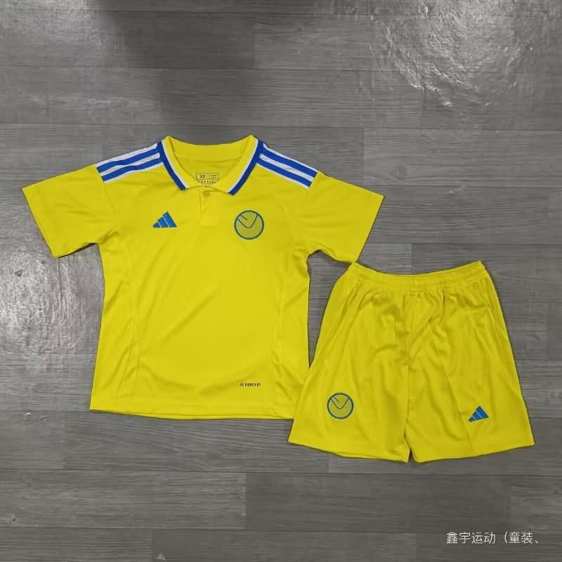 Kids Leeds United Soccer Jersey Away Replica 24/25