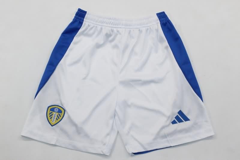 Kids Leeds United Soccer Jersey Home Replica 24/25