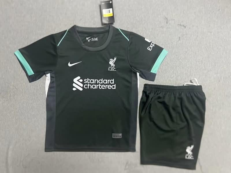 Kids Liverpool Soccer Jersey Away Replica 24/25