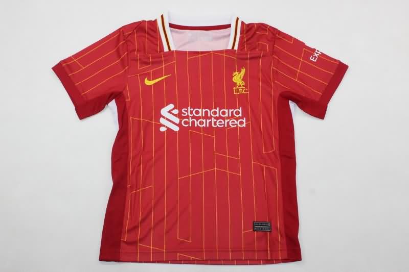 Kids Liverpool Soccer Jersey Home Replica 24/25