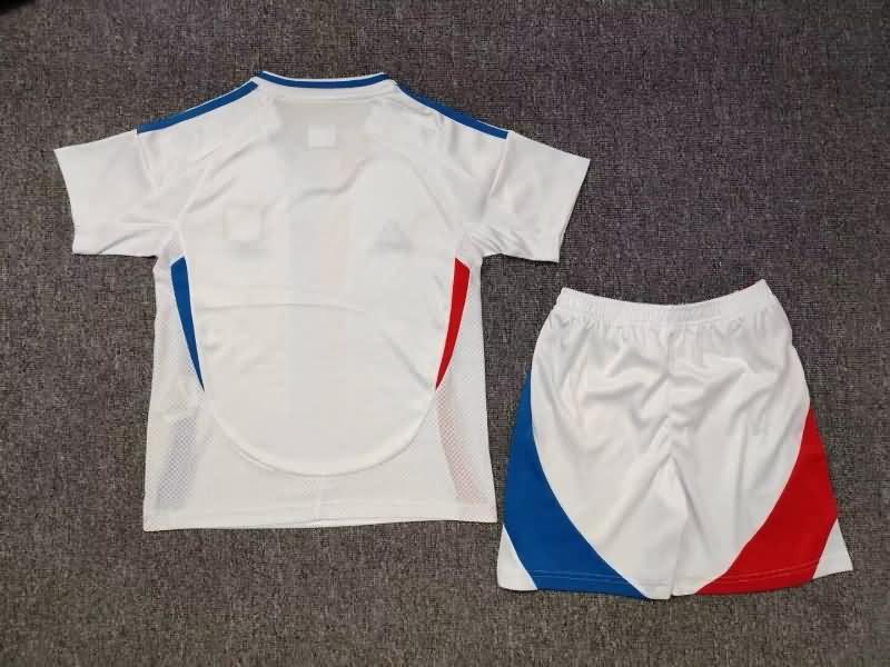 Kids Lyon Soccer Jersey Home Replica 24/25