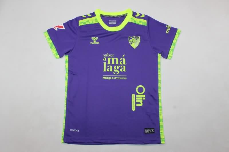 Kids Malaga Soccer Jersey Away Replica 24/25