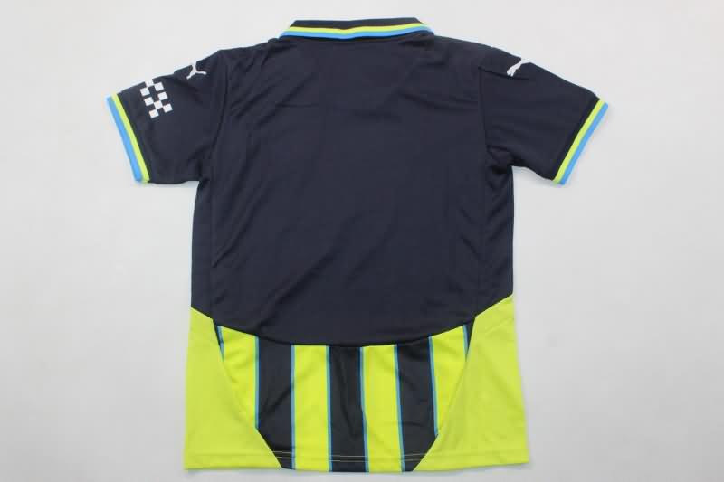 Kids Manchester City Soccer Jersey Away Replica 24/25