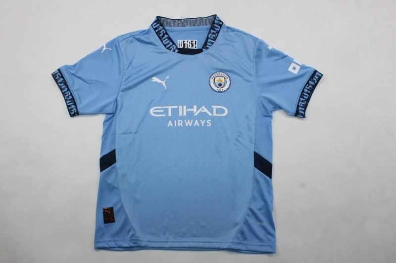 Kids Manchester City Soccer Jersey Home (Player) 24/25