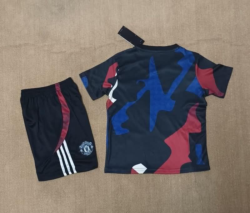 Kids Manchester United Training Jersey Replica 24/25