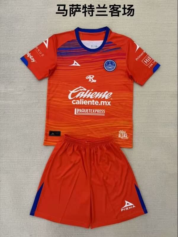 Kids Mazatlan Soccer Jersey Away Replica 24/25