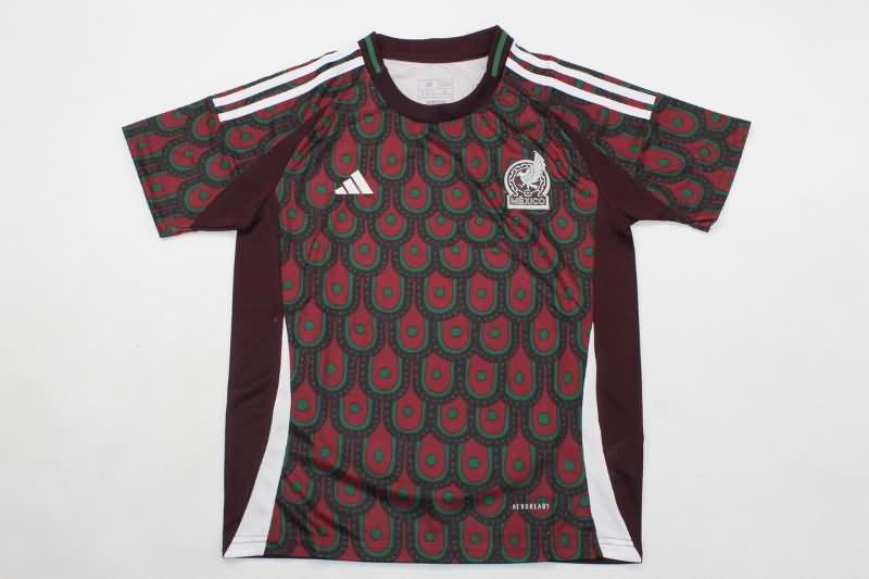 Kids Mexico Soccer Jersey Copa America Home Replica 2024