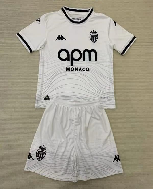 Kids Monaco Soccer Jersey Third Replica 24/25