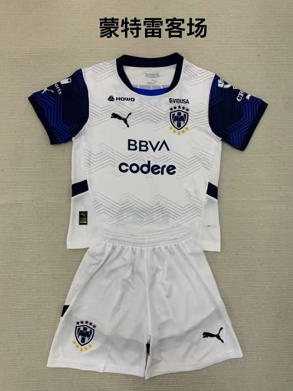 Kids Monterrey Soccer Jersey Away Replica 24/25