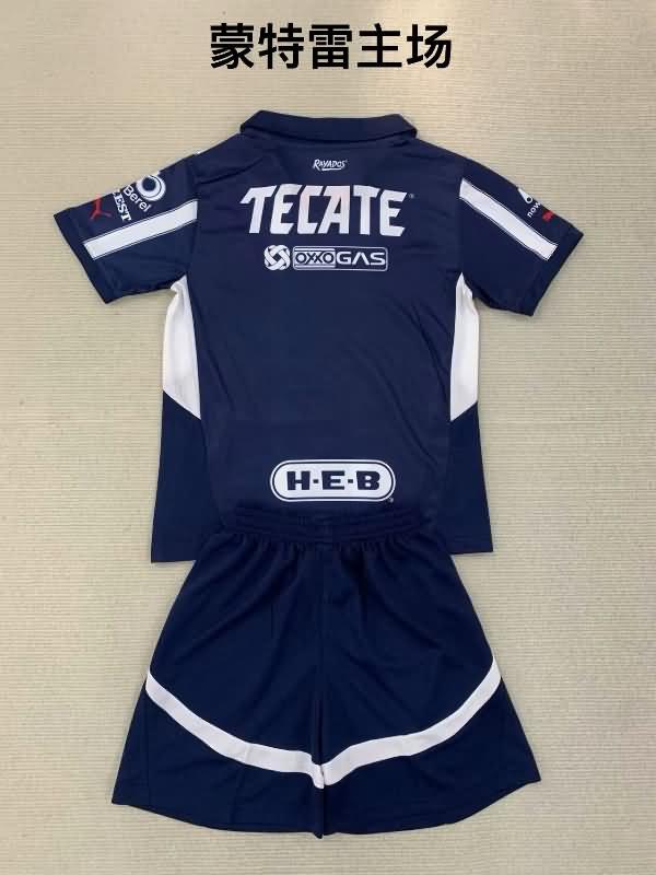 Kids Monterrey Soccer Jersey Home Replica 24/25