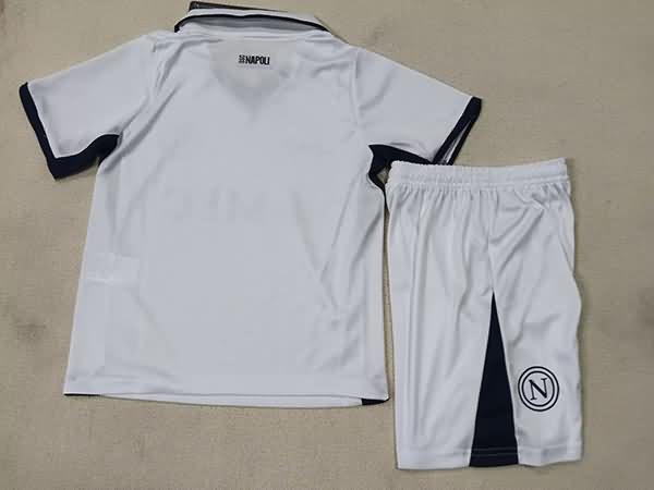 Kids Napoli Soccer Jersey Away Replica 24/25