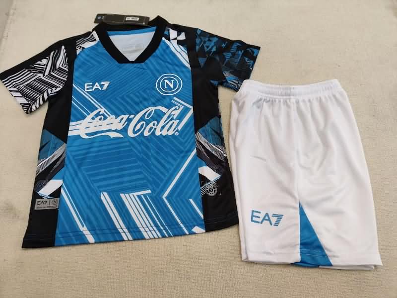 Kids Napoli Training Jersey Replica 24/25