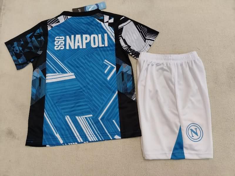 Kids Napoli Training Jersey Replica 24/25