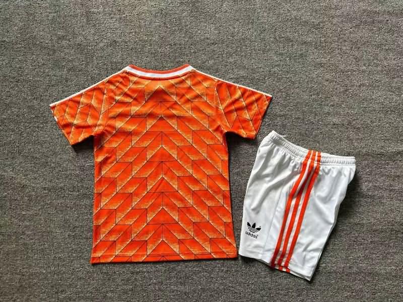 Kids Netherlands Soccer Jersey Home Replica 1988