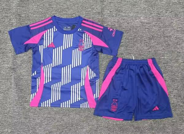 Kids Nottingham Forest Soccer Jersey Away Replica 24/25