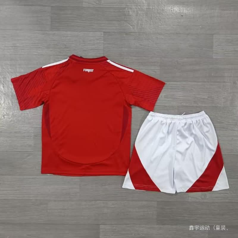 Kids Nottingham Forest Soccer Jersey Home Replica 24/25