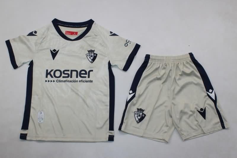 Kids Osasuna Soccer Jersey Away Replica 24/25