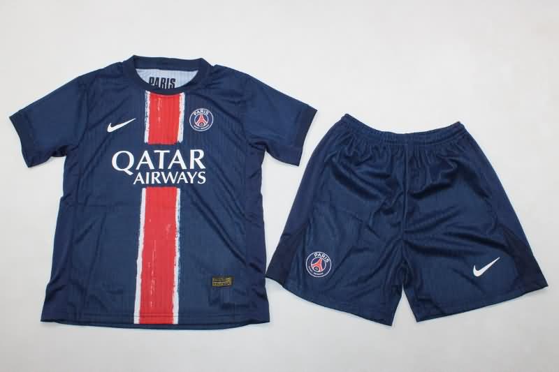 Kids Paris St Germain Soccer Jersey Home (Player) 24/25