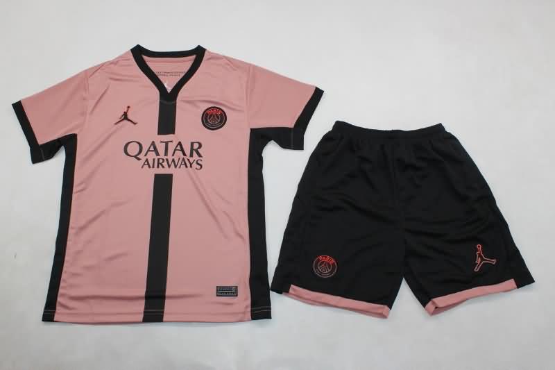 Kids Paris St Germain Soccer Jersey Third Replica 24/25