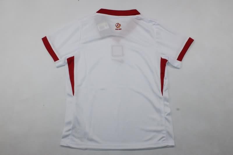 Kids Poland Soccer Jersey Home Replica 2024