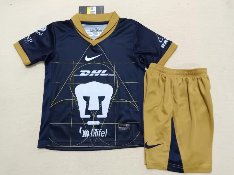 Kids Pumas UNAM Soccer Jersey Away Replica 24/25