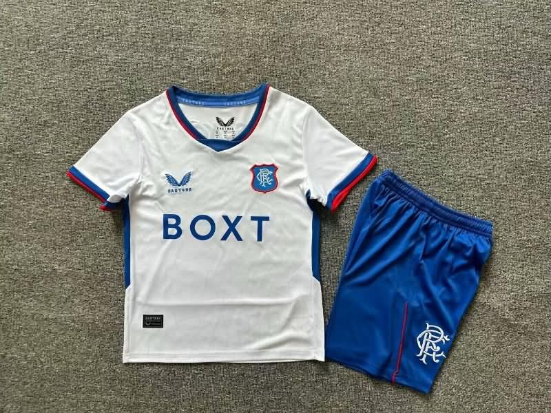 Kids Rangers Soccer Jersey Away Replica 24/25