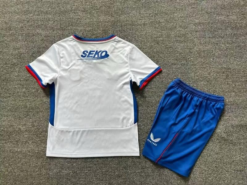 Kids Rangers Soccer Jersey Away Replica 24/25